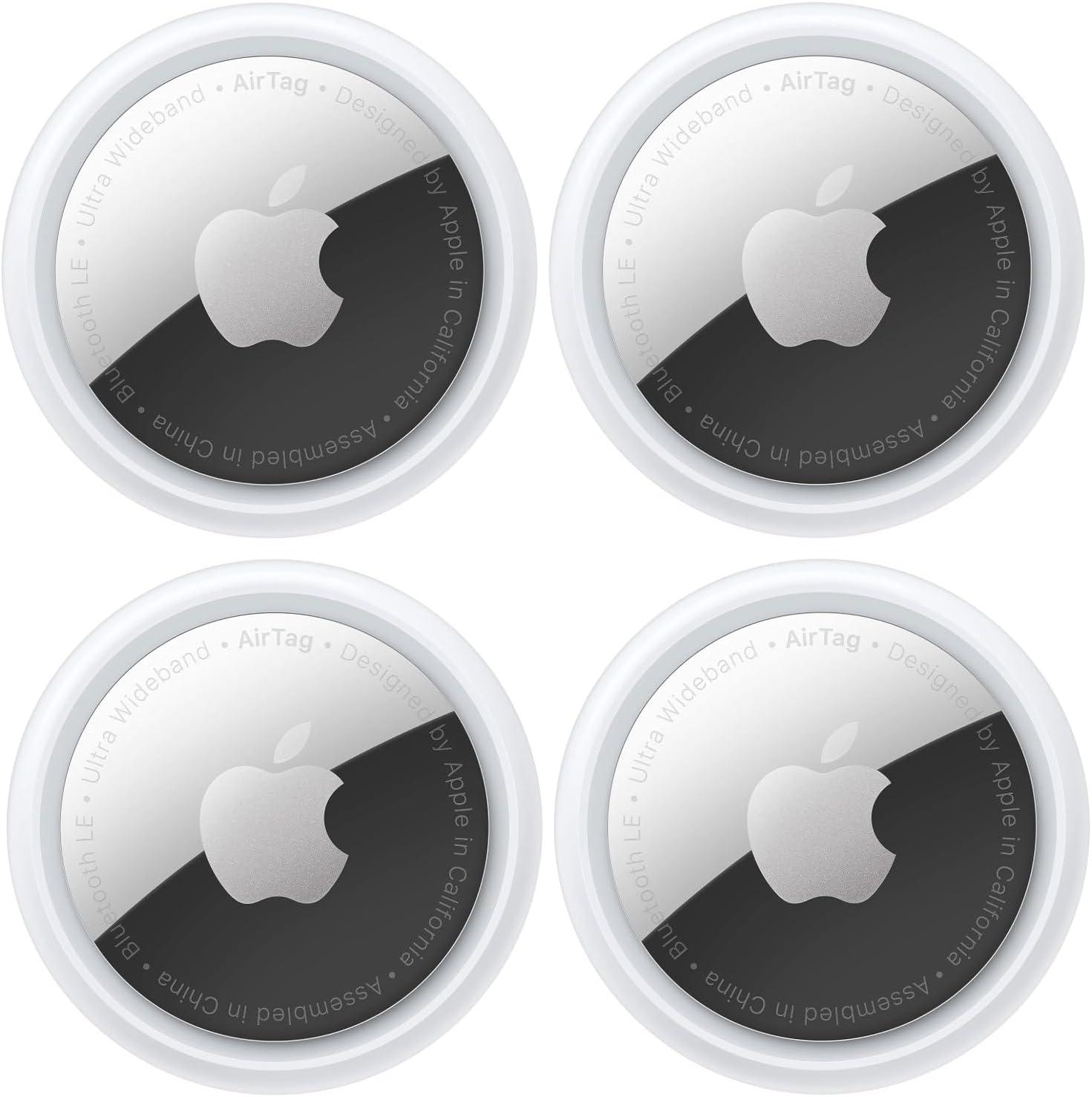 Apple AirTag Tracking Device, 4-Pack