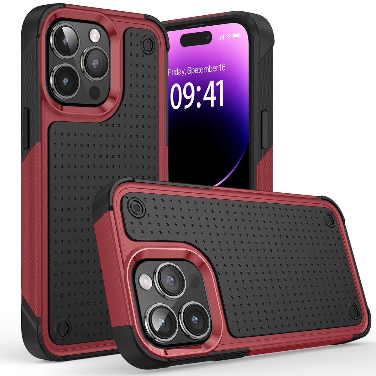 iPhone 15 DOT Series Thick Beautiful Hybrid Case Cover, photo 5 of 7