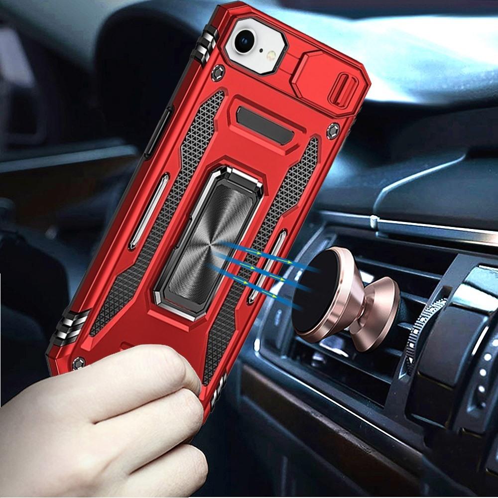 iPhone 16E / SE4 Utter Tough Hybrid Case – Movable Camera Cover with Metal Ring Kickstand & Rugged Protection, photo 6 of 6