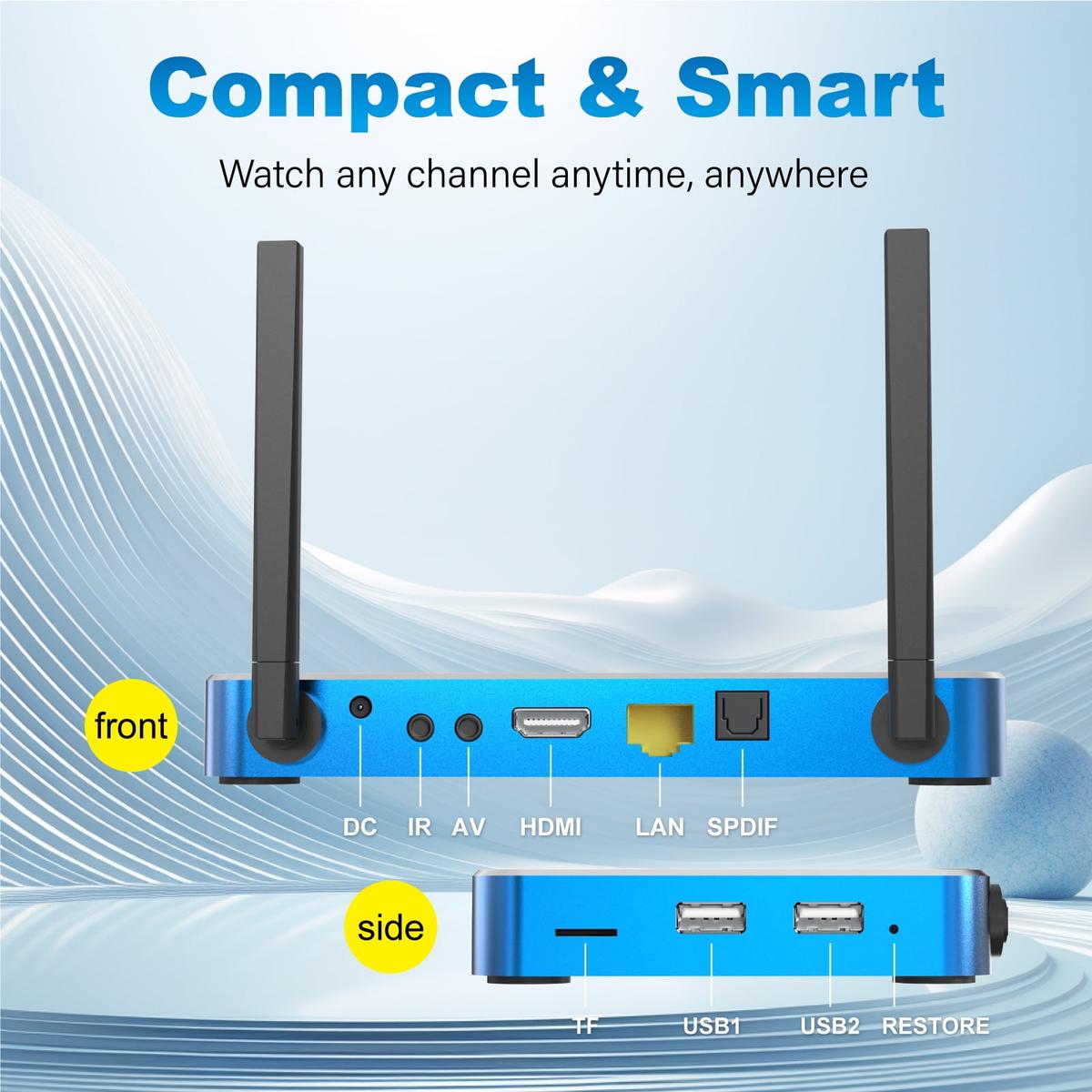 SuperBox S5 MAX – Fully Loaded 6K Android TV Box with Voice Remote & Dual Band WiFi, photo 3 of 5