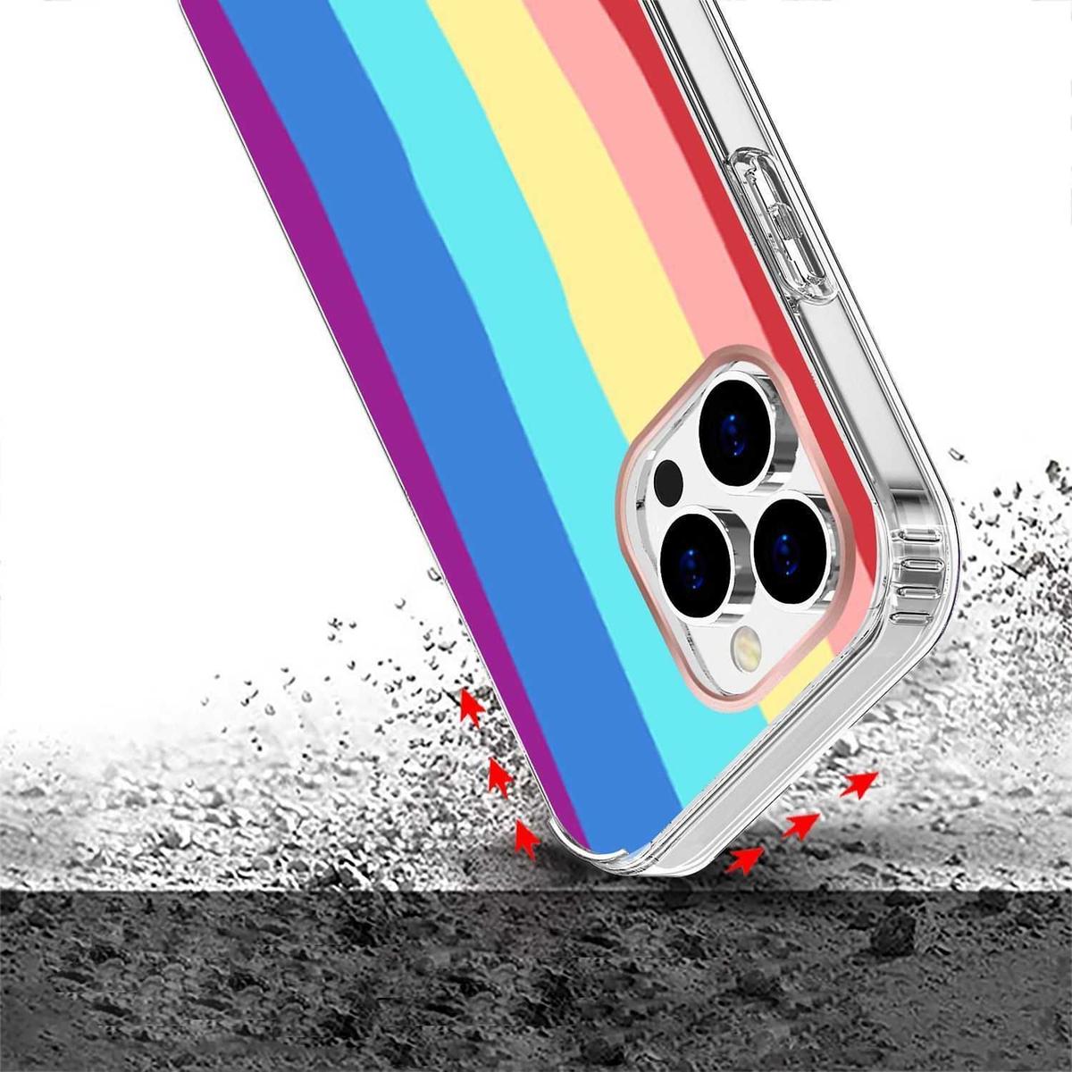 Iphone 11 pro Max Rainbow case cover, photo 5 of 6