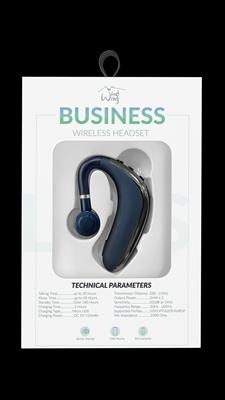 20HRS Talking Time Sporty Bluetooth Earpieces with Microphone and Music SD109 Blue, photo 3 of 12