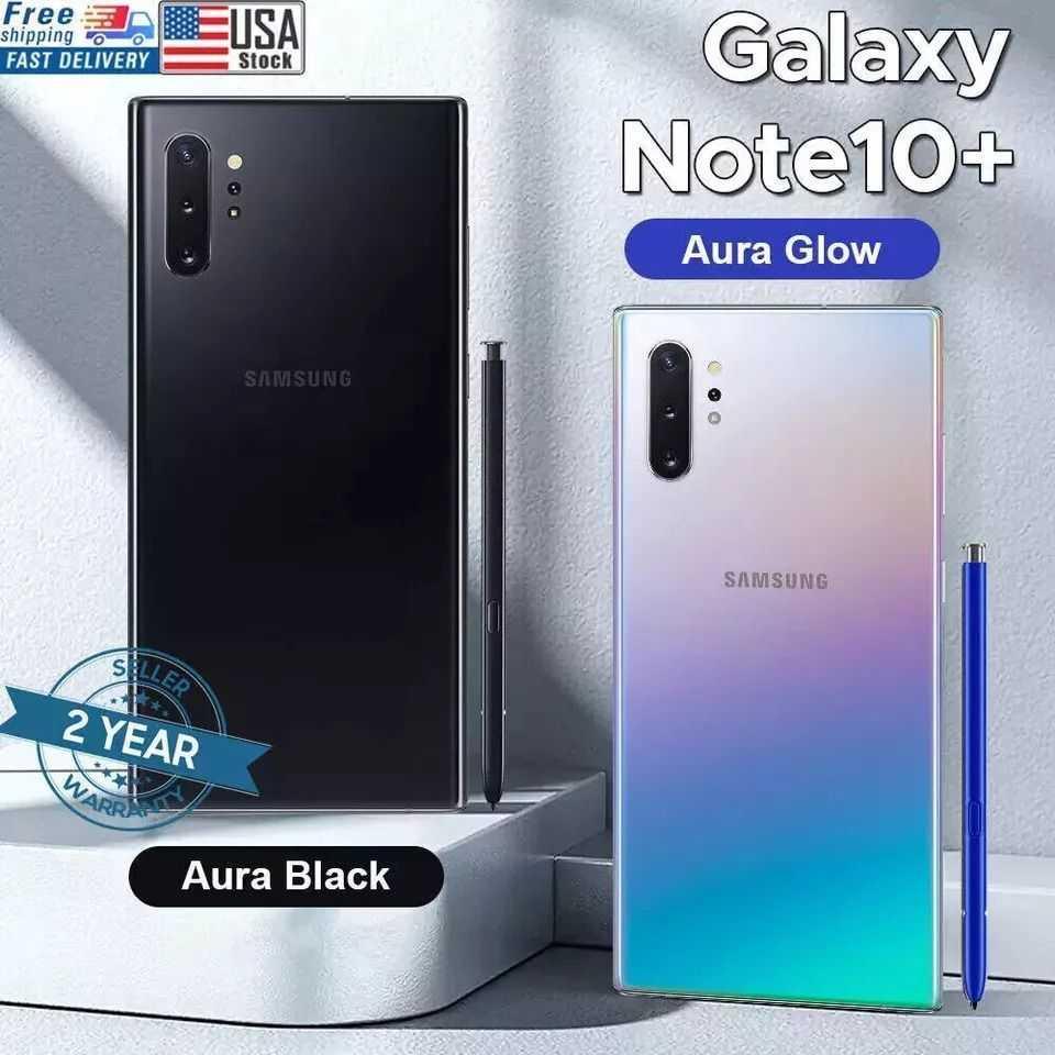 NEW SAMSUNG GALAXY NOTE 10+ PLUS SM-N975U 12/256GB FACTORY UNLOCKED GSM+CDMA