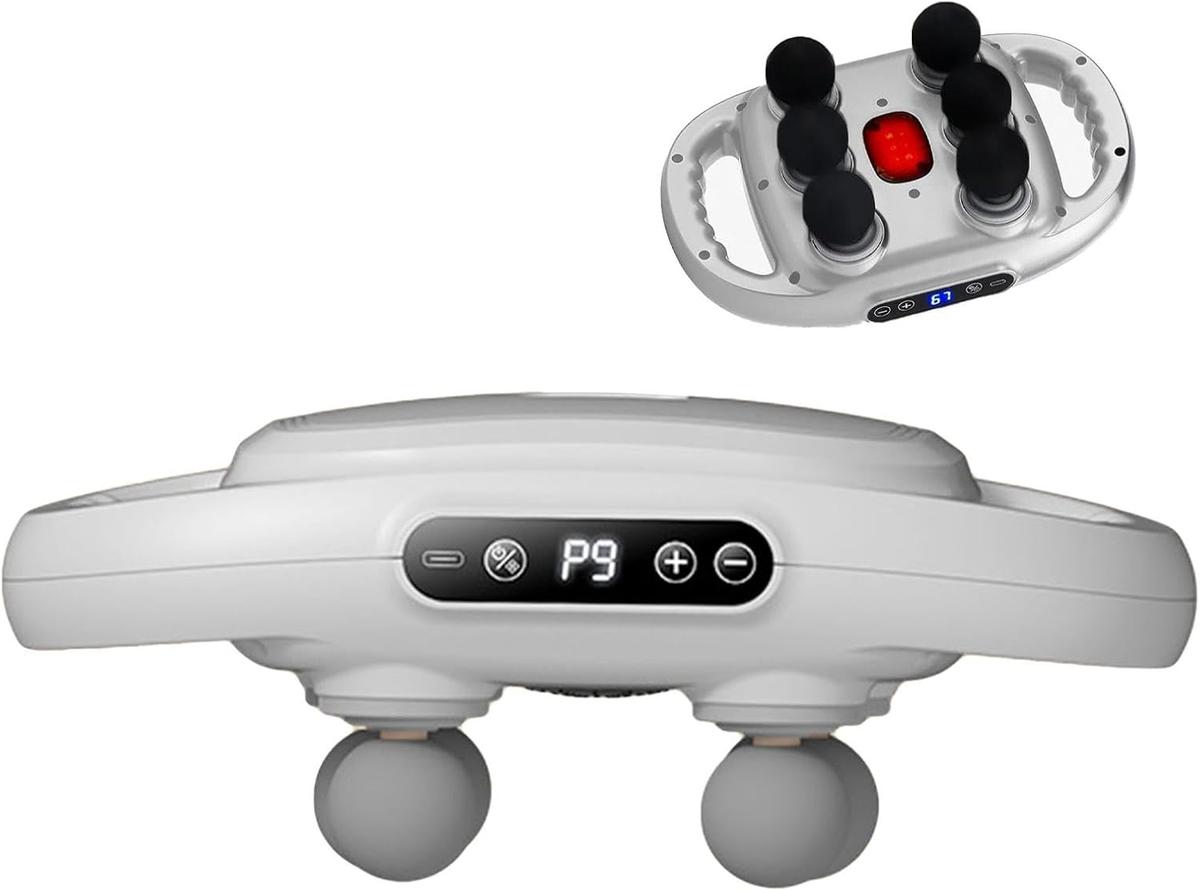 Handheld Full Body Massager 4-Head Massage Gun, photo 4 of 6