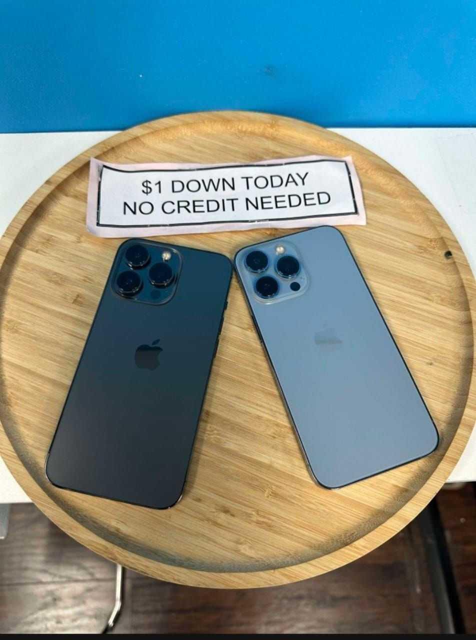 Apple IPhone 13 Pro Max -PAYMENTS AVAILABLE-$1 Down Today