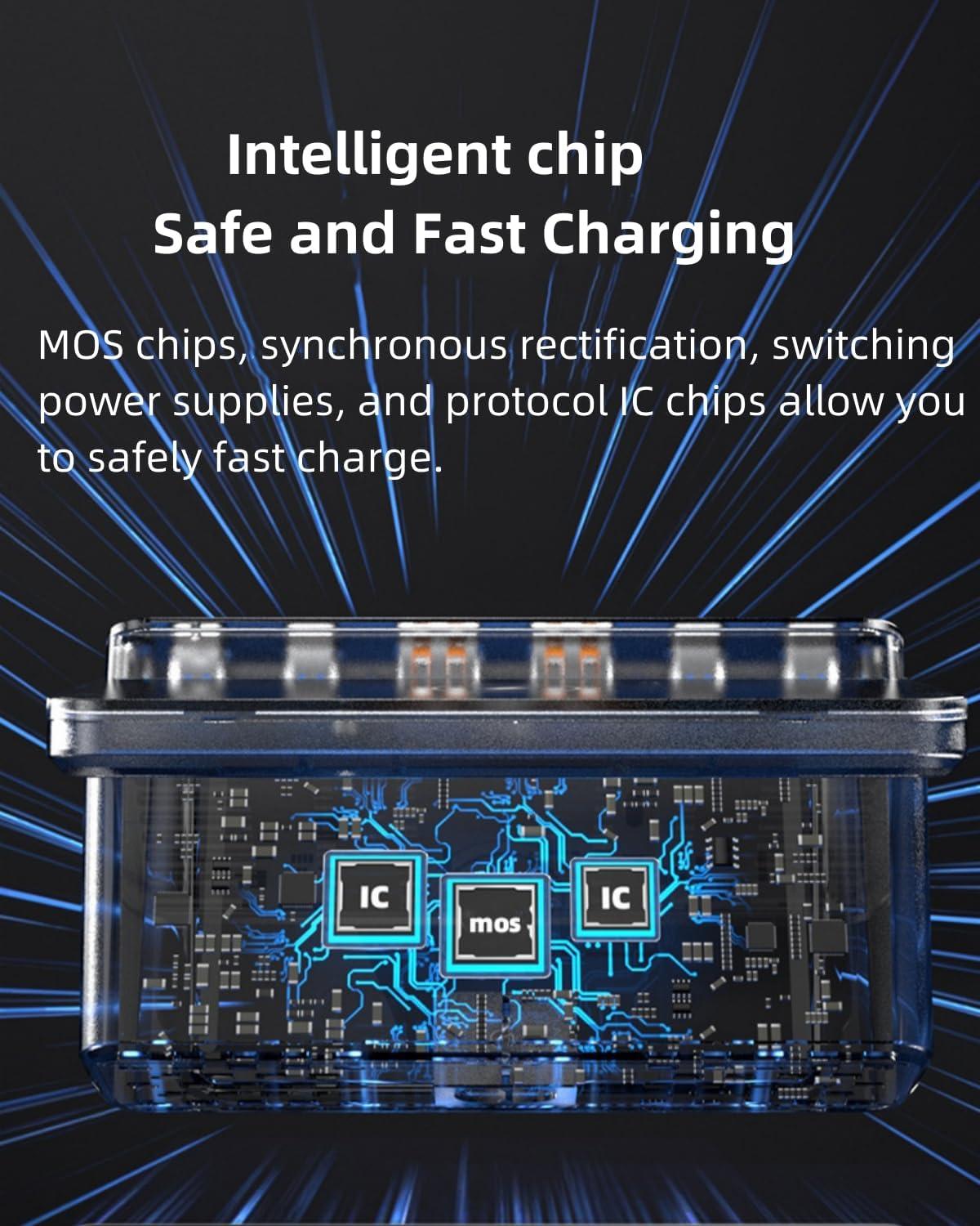 160W USB Charging Station with Wireless Charging, photo 6 of 7