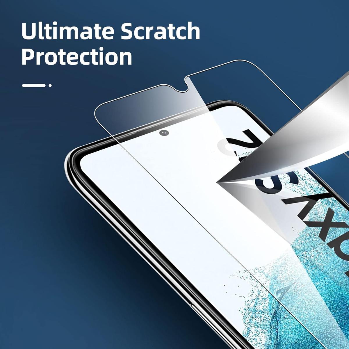 Tempered Glass Screen Protector for Samsung Galaxy S22 – Bubble-Free, Scratch Resistant & Ultra Clear, photo 2 of 4