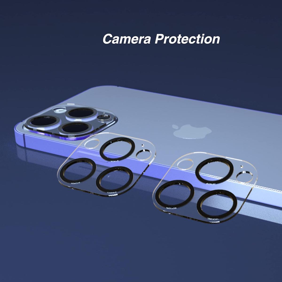 Glass Camera Lens Protector for iPhone 16 / 16 Pro / 16 Pro Max – Ultra-Clear, Scratch Resistant, Easy Installation, photo 2 of 5