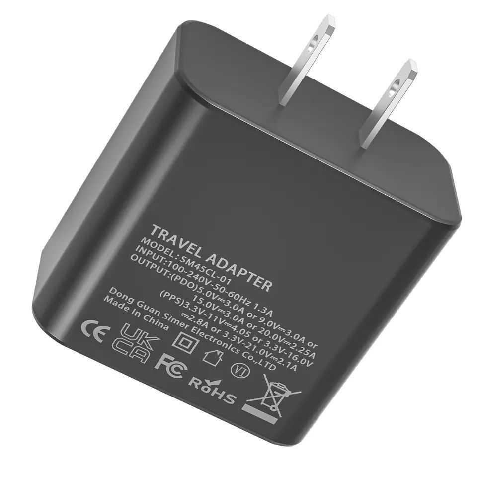 45W USB-C Fast Charger For Samsung Galaxy Z Fold 2 3 4 5 / Z Flip 2 3 4 5, photo 4 of 6