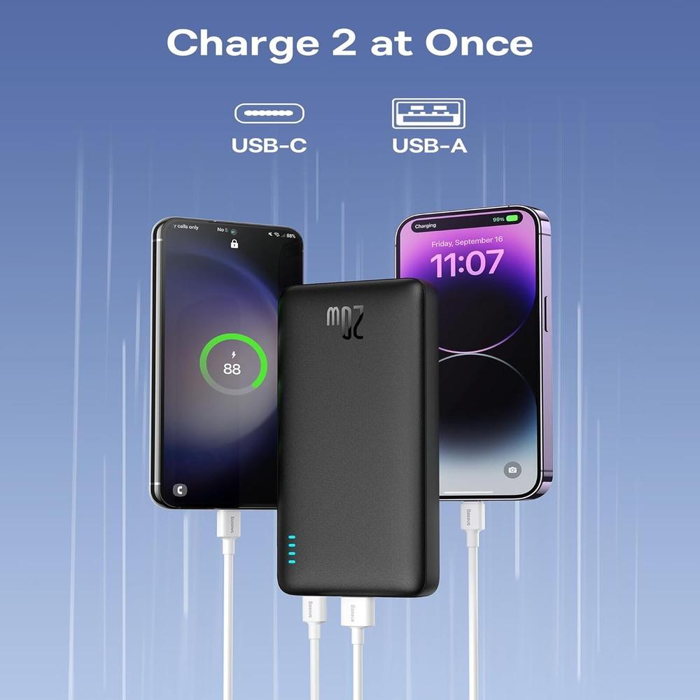 Baseus Portable Charger-Black