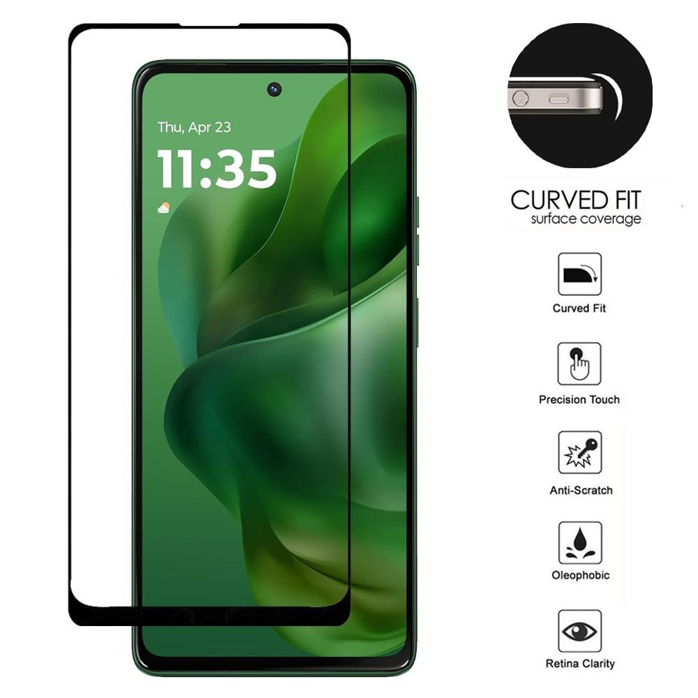 Moto G Power 2025/2026 Black Edged Tempered Glass Screen Protector