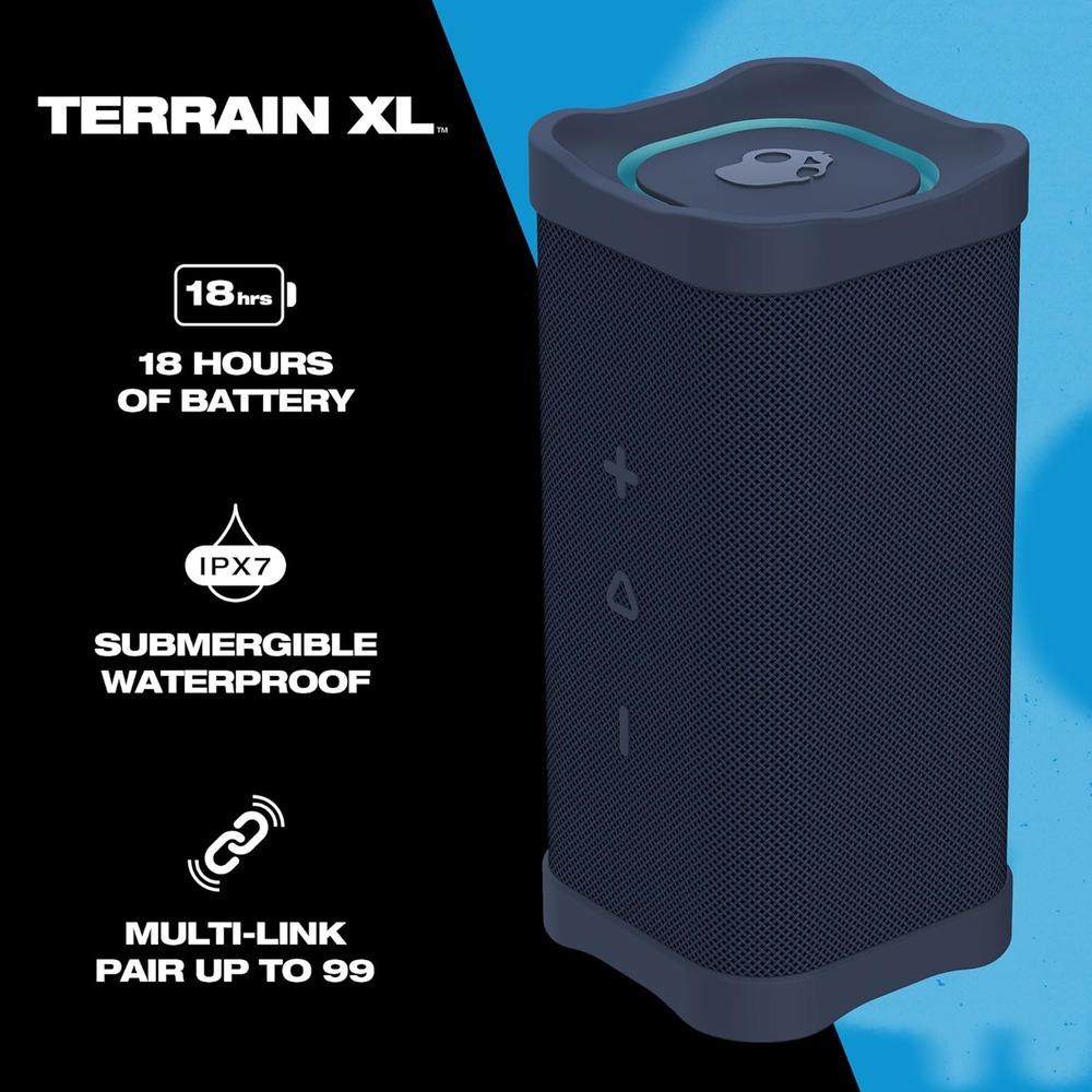 SKULLCANDY TERRAIN XL WIRELESS SPEAKER -NAVY BLUE
