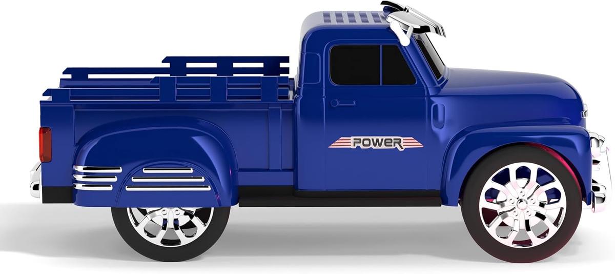 Audiobox TRK-5300BT Retro Car Toy Radio Ride with Bluetooth Truck Speaker- Blue, photo 5 of 6