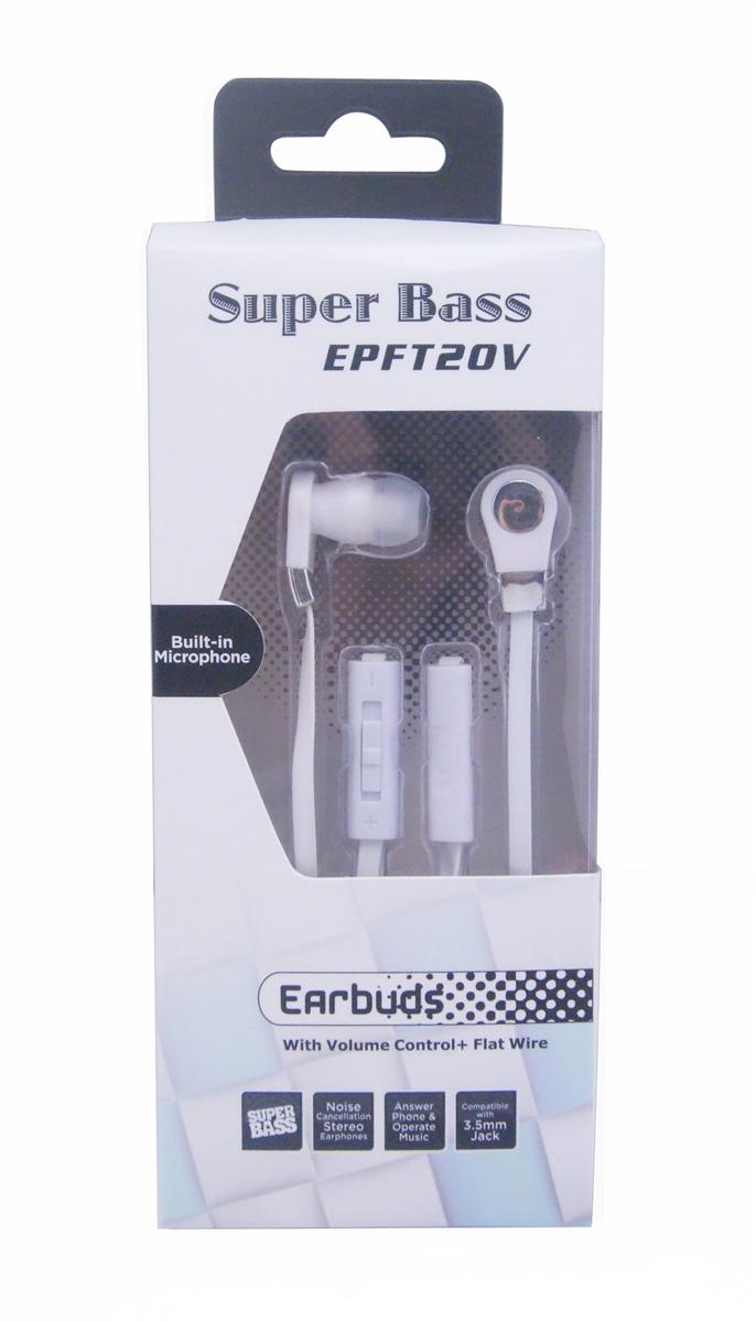 T20V Super Bass Tank Track Hands Free with Volume Control - White, photo 2 of 2