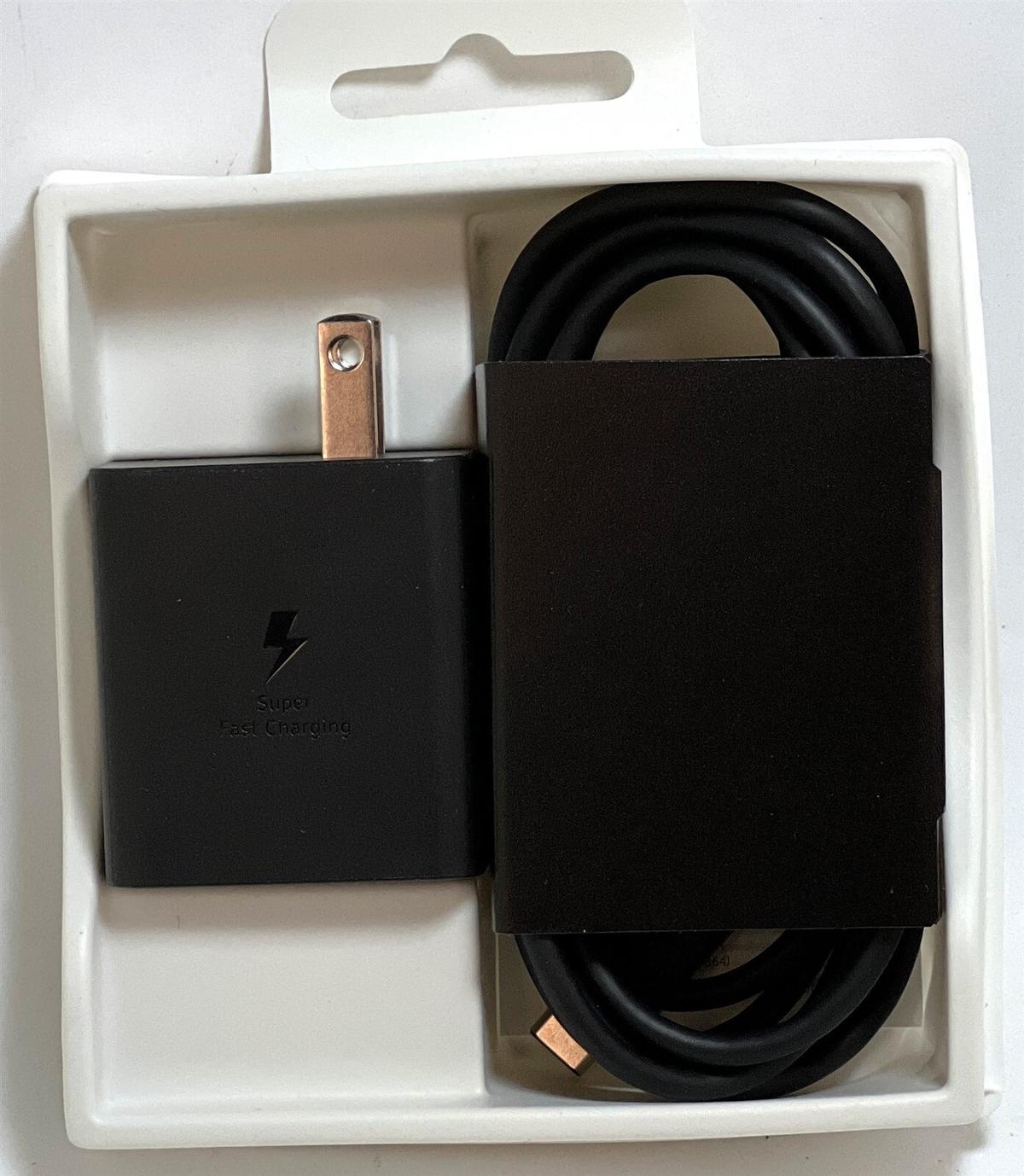 Samsung Super Fast Charging 45W USB Type-C Wall Charger with USB-C Cable - Black, photo 4 of 4