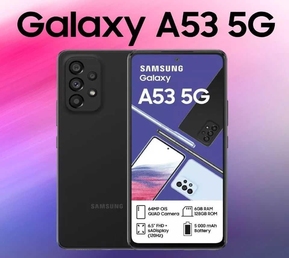 Samsung Galaxy A53 5G SM-A536U - 128GB - Awesome Black UNLOCKED