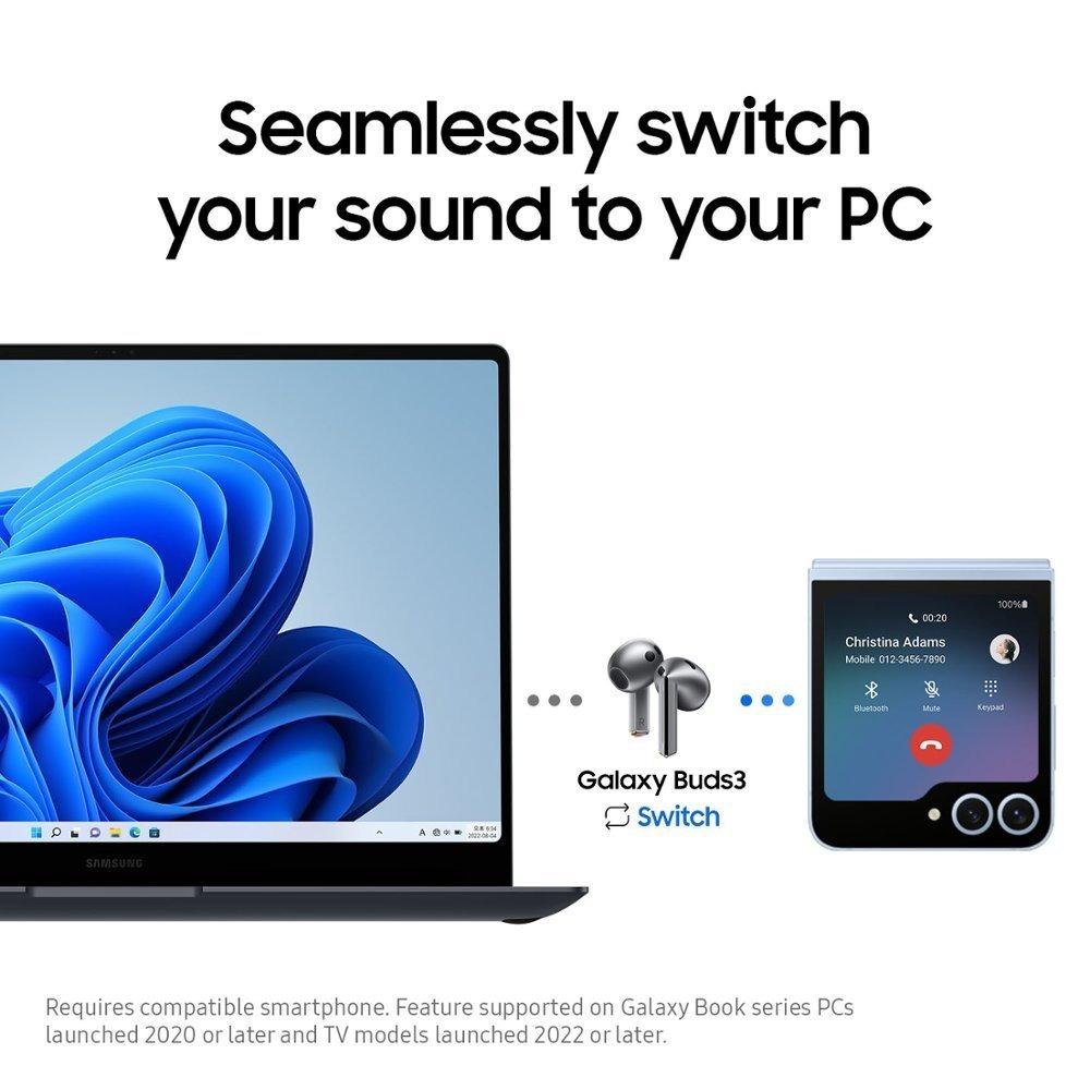 Samsung Galaxy Buds 3 True Wireless Earbuds - White, photo 4 of 4