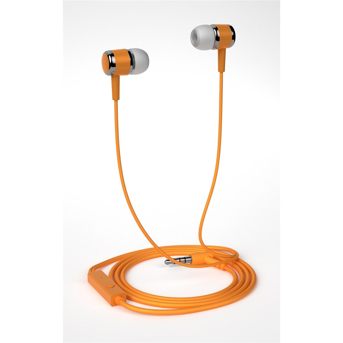 Premium Super Sound Universal Earbud 700ST - Orange, photo 2 of 3