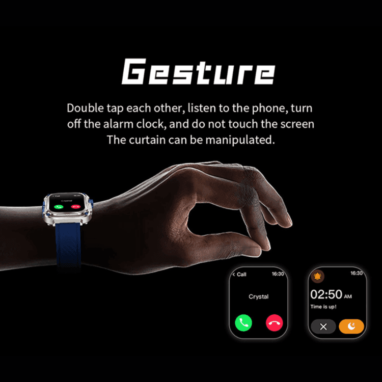 Z85 Max Smartwatch, Z85 Max Smart Watch,Z85 Smart Watch,Z85 Watch,2.1 Inch Utral Large HD Display,Ip68 Wate Rproof Smartwatch, Outdoor Sport Fitness Tracker Watch,460mah Super Long Standby, photo 2 of 5