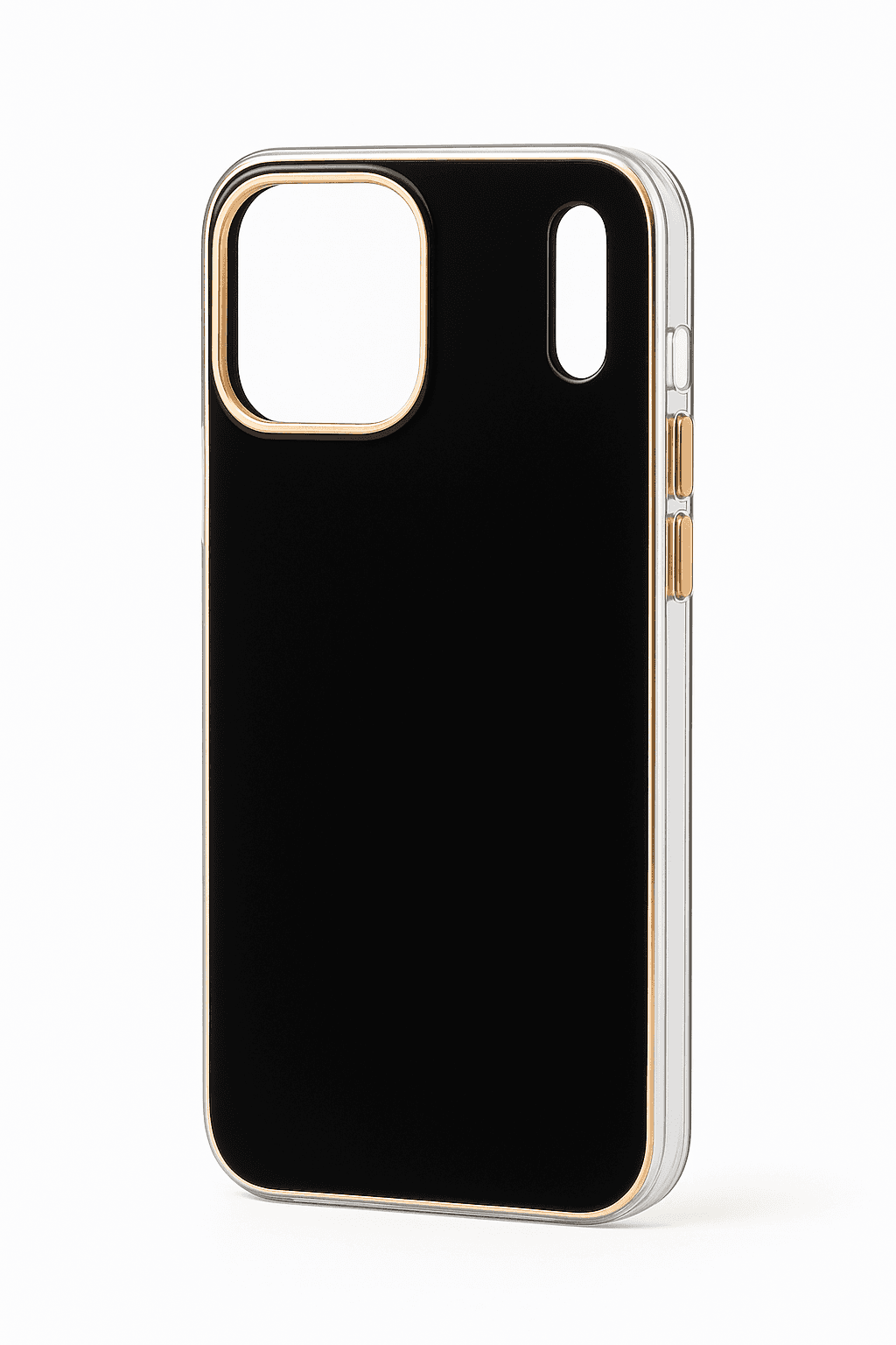 iPhone 17 Pro Max Premium Case (Matte Black with Gold Accents), photo 2 of 2