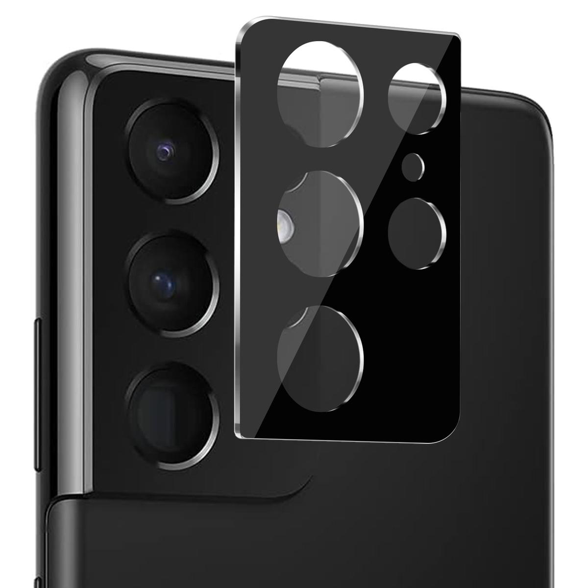 Samsung Galaxy S21 Ultra Black Camera Lens Protector Tempered Glass, photo 2 of 2