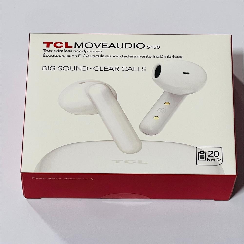 TCL S150 True Wireless Earbuds-WHITE