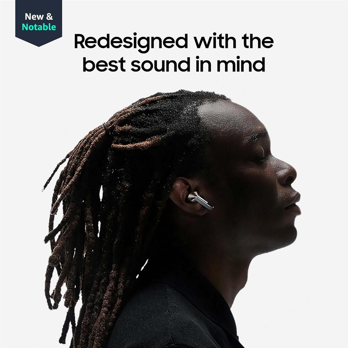SAMSUNG R630 Galaxy Buds 3 Pro – AI Noise Cancelling True Wireless Bluetooth Earbuds with Sound Optimization, photo 3 of 4