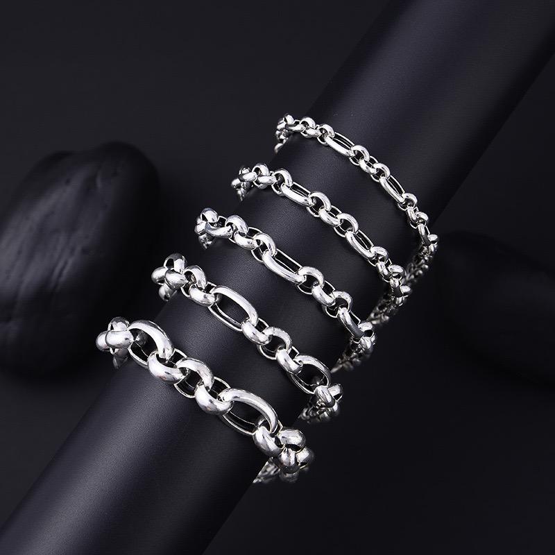 S925 sterling silver men's bracelet
