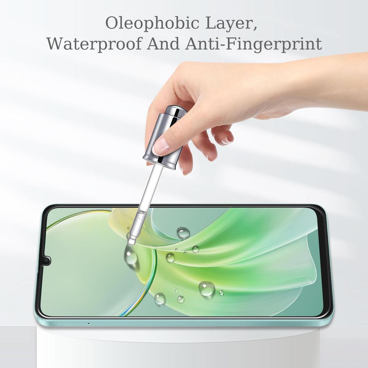 Tempered Glass Screen Protector for Samsung Galaxy A06 – Anti-Fingerprint, HD Clarity & Scratch Resistant, photo 2 of 2