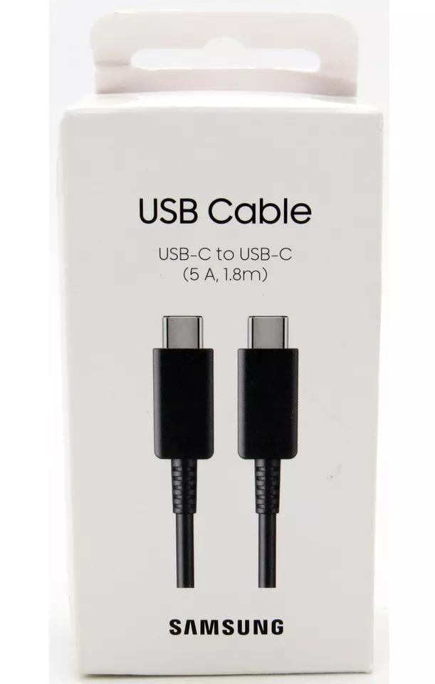 Samsung Type-C to Type-C 1.8m Cable (5A) Black