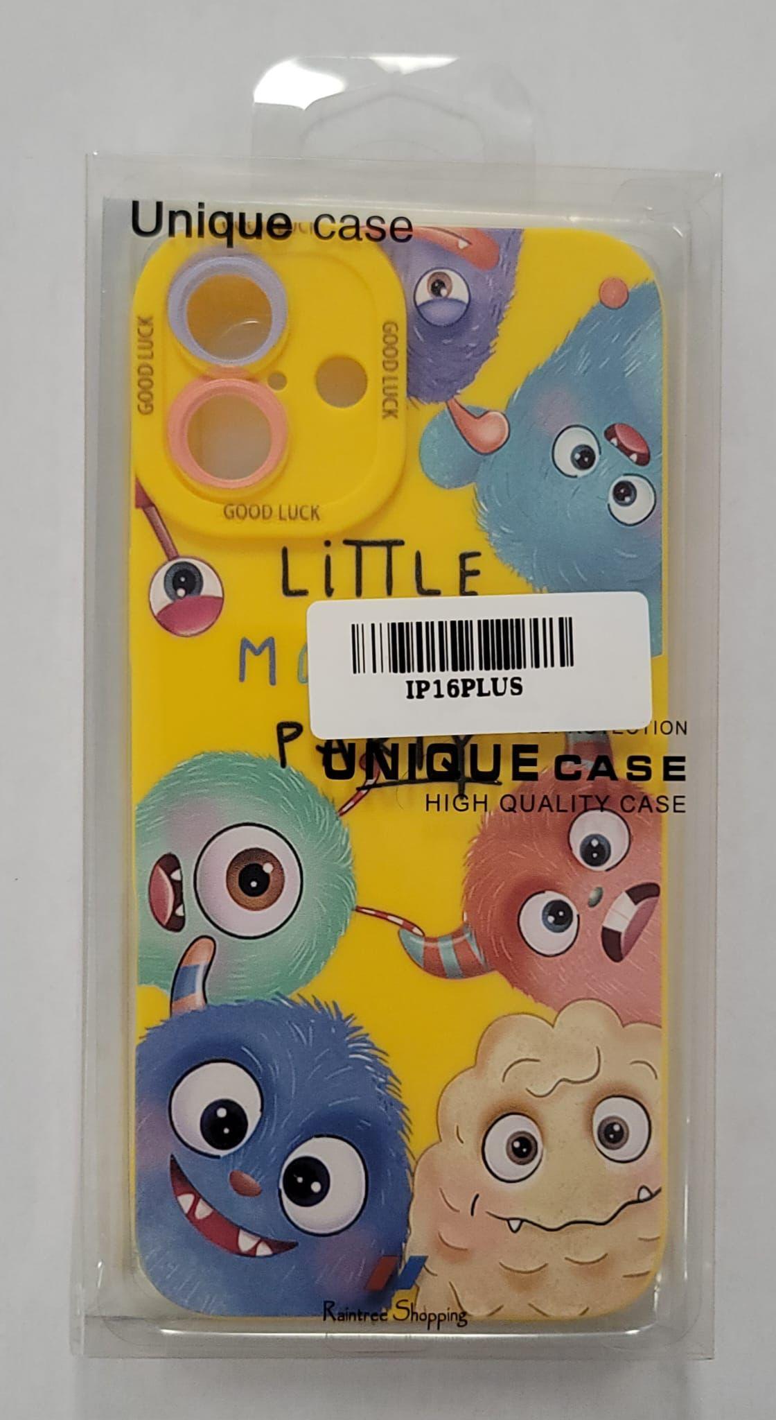 Little Monsters Cartoon iPhone 16 Plus Case