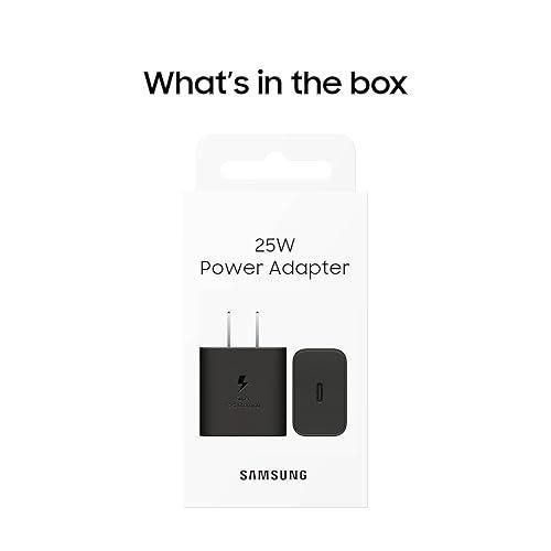 Samsung 25W Wall Charger Power Adapter, Cable Not Included, Super Fast Charging, Compact Design, Energy Efficient, Compatible with Galaxy and USB Type C Devices, Black - Color Black, photo 6 of 6