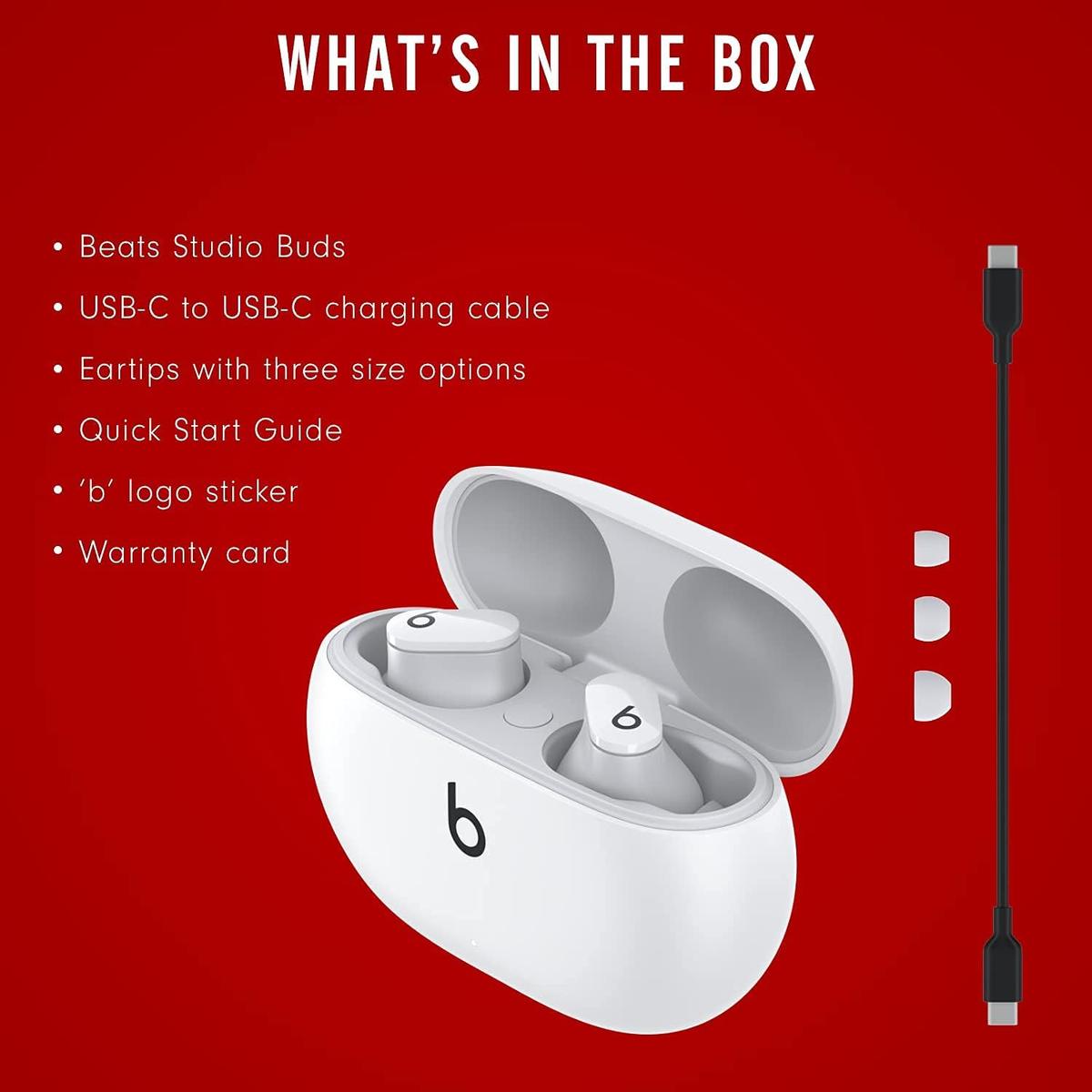 Beats Studio Buds - True Wireless Noise Cancelling Earphones, photo 4 of 6