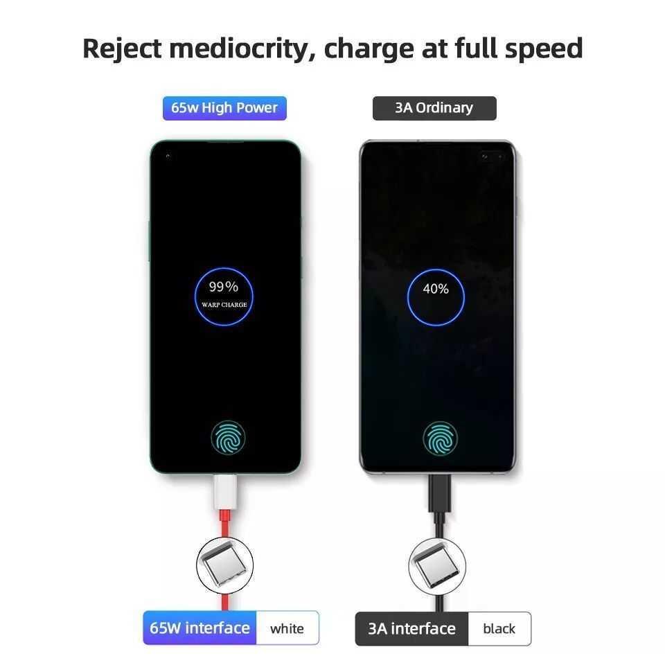Warp Charger Charging Cable Charge Supervooc For Oneplus 10 Pro 8 7 Nord CE N10, photo 3 of 5