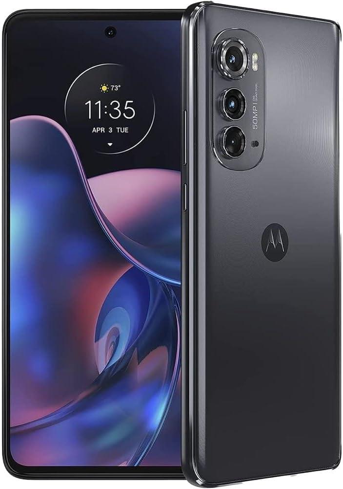 Motorola Moto Edge | 2022 | 2-Day Battery | US Version | 6/128GB | 50MP Camera | Mineral Gray (Unlocked)- Under Warranty.