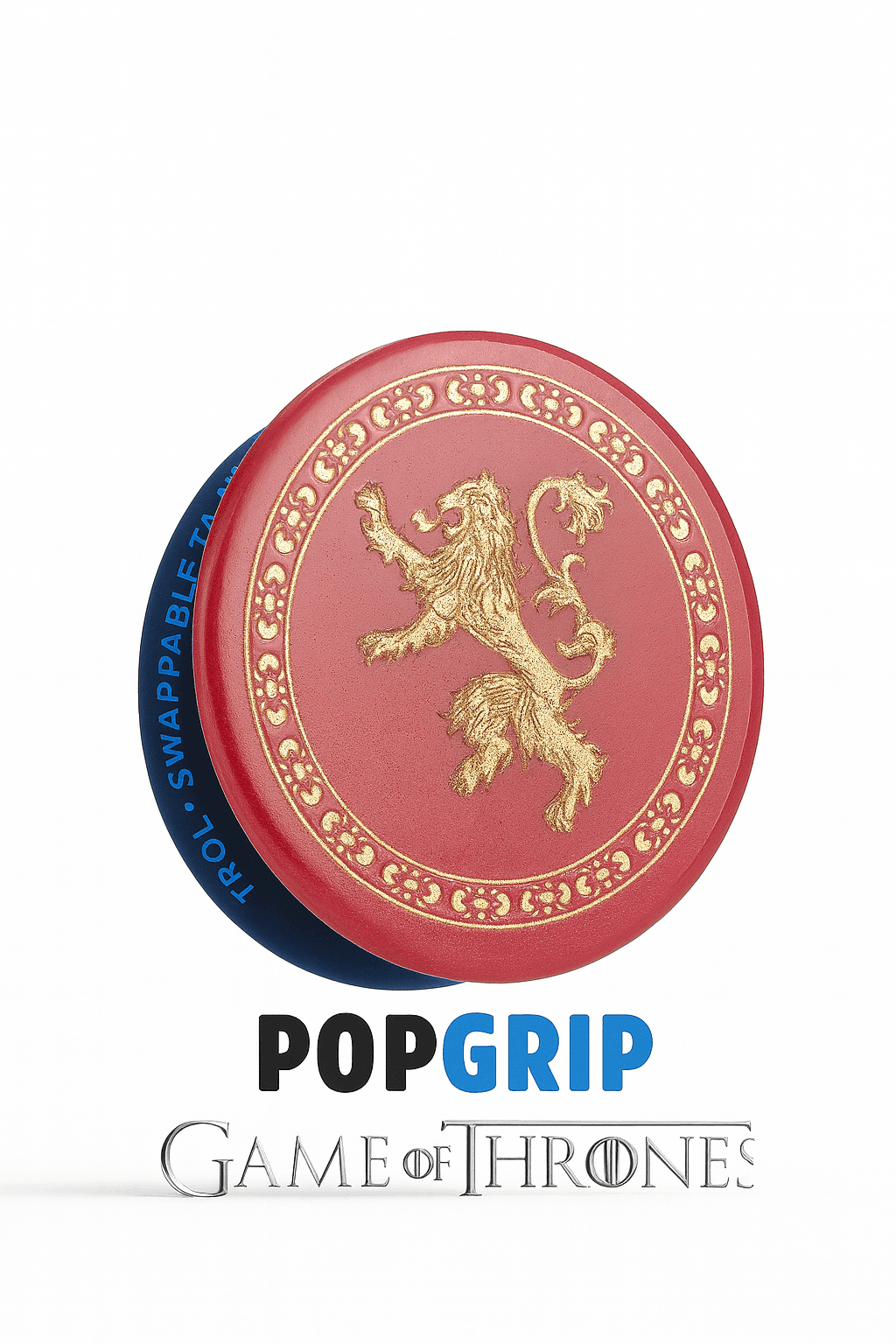 PopSockets PopGrip Swappable Mobile Phone Grip - Game of Thrones, House Lannister, photo 2 of 2