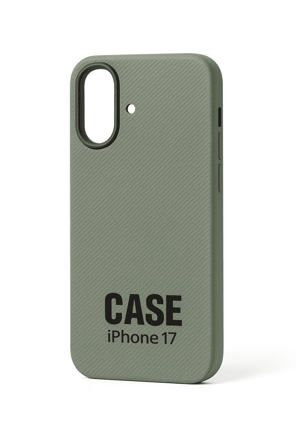 iPhone 17 Simple Matte Case (Military Green / Dark Olive) with Basic Cutout, photo 2 of 6