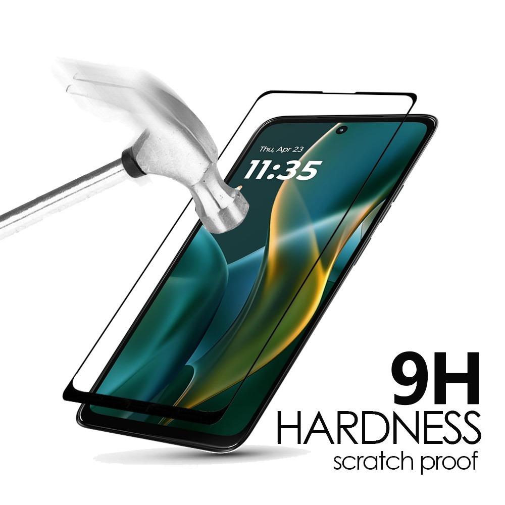 Moto G 5G 2025/2026 Black Edged Tempered Glass Screen Protector, photo 2 of 4