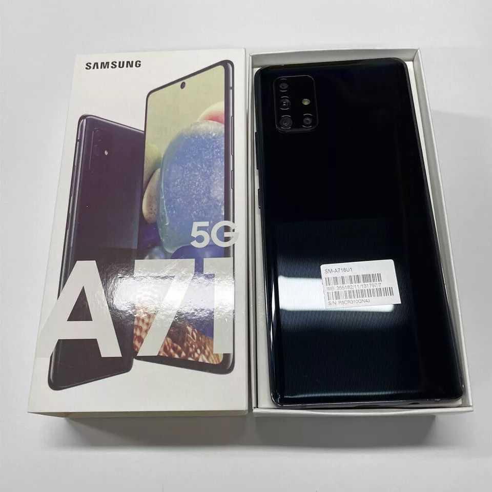 Samsung Galaxy A71 5G SM-A716U 128GB+6GB 64MP 5G Unlocked Smartphone New Sealed, photo 5 of 5
