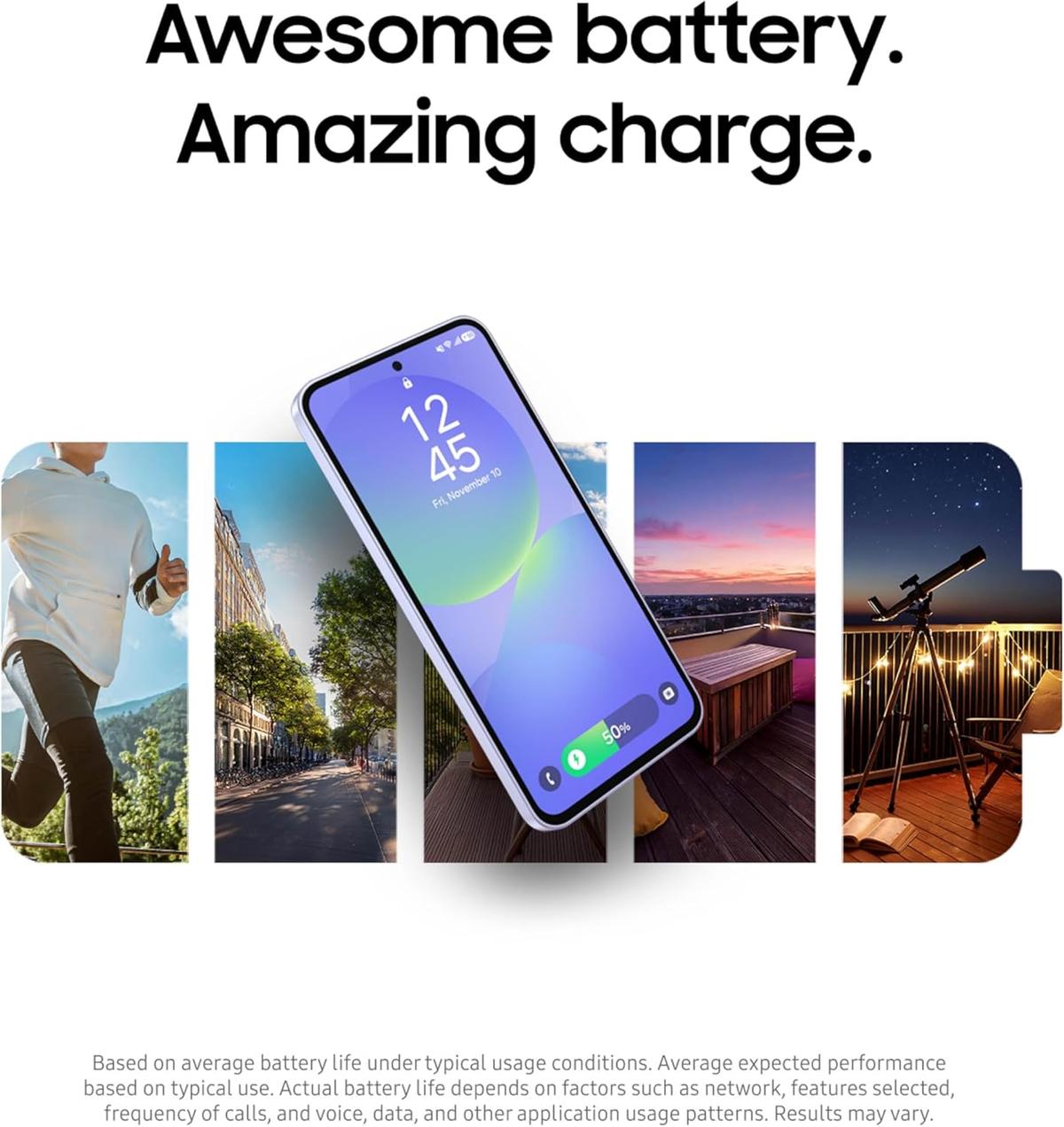 Samsung Galaxy A36 5G A Series, 128GB Android Smartphone, AMOLED Display, Rugged Design, 5G Connectivity, Affordable Performance, US Version, 2025,unlocked work. like a new 11 months Warranty with all carriers, photo 4 of 4