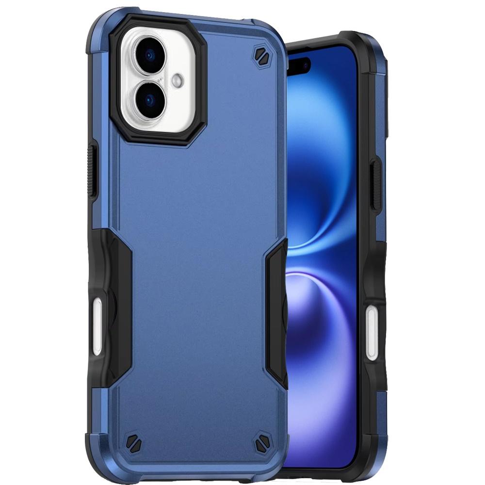 For iPhone 17 High Quality Exquisite Tough Shockproof Hybrid Case Cover – Blue, photo 2 of 4