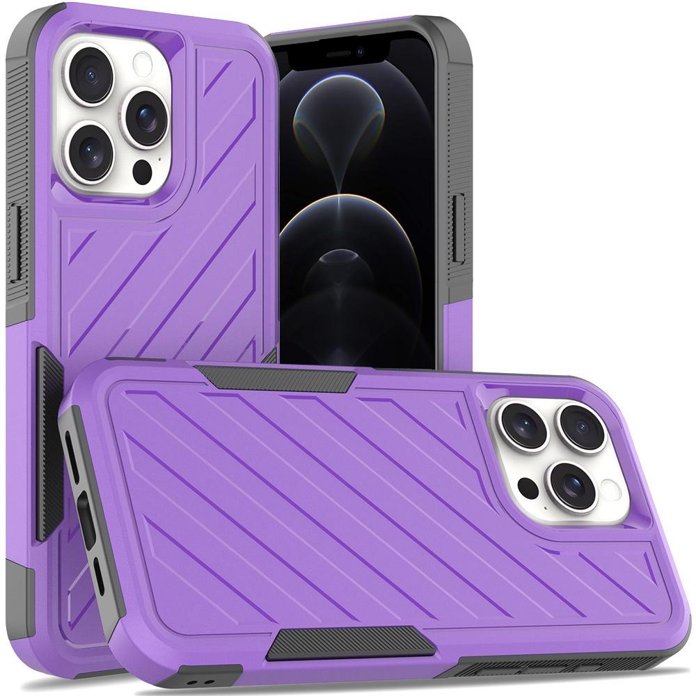 Apple iPhone 12 & iPhone 12 Pro Noble Lined Shockproof Dual Layer Hybrid Case Cover –, photo 3 of 4