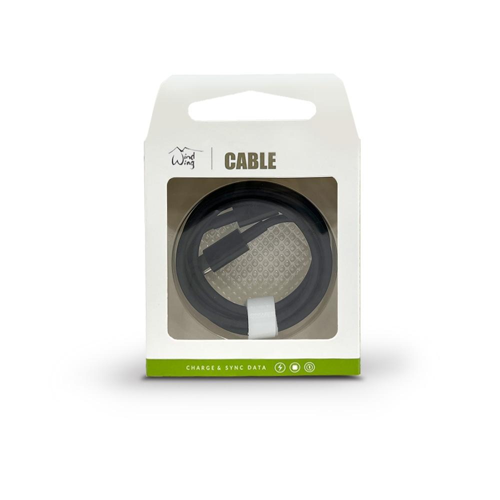 fast charger cable for type C to type C 3FT in Black work for iPhone 15 Series, photo 2 of 4