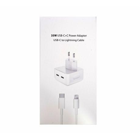 35W USB-C+C Power Adapter USB-C to Lightning Cable