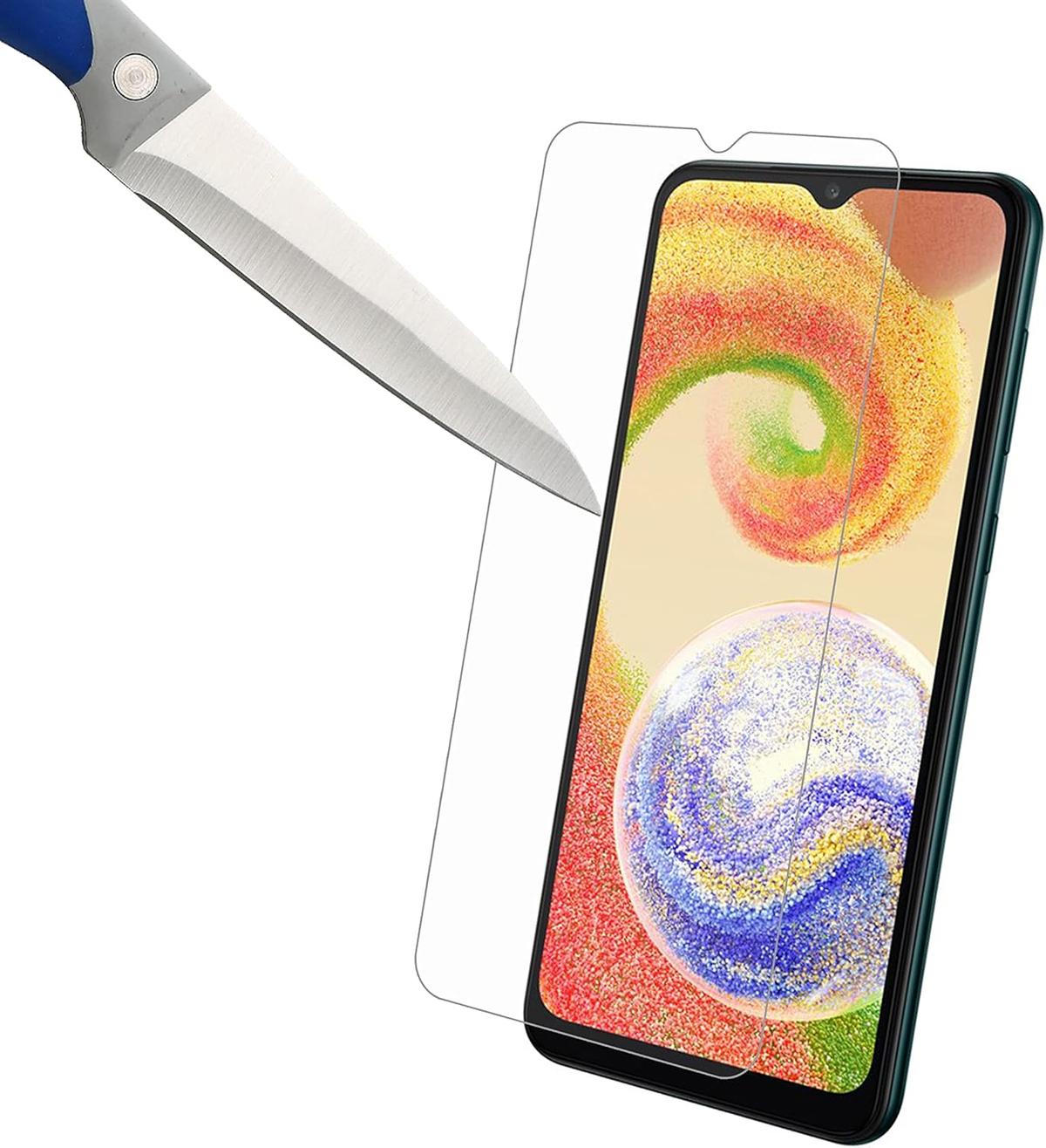 Pack of 3 Samsung Galaxy A04e Tempered Glass Screen Protectors – Ultra Durable, Anti-Scratch, HD Clarity & Easy Bubble-Free Install, photo 2 of 4