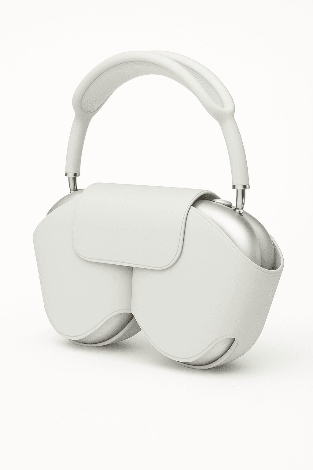 Over-Ear Headphones (White/Grey, Noise Cancelling Style), photo 2 of 2