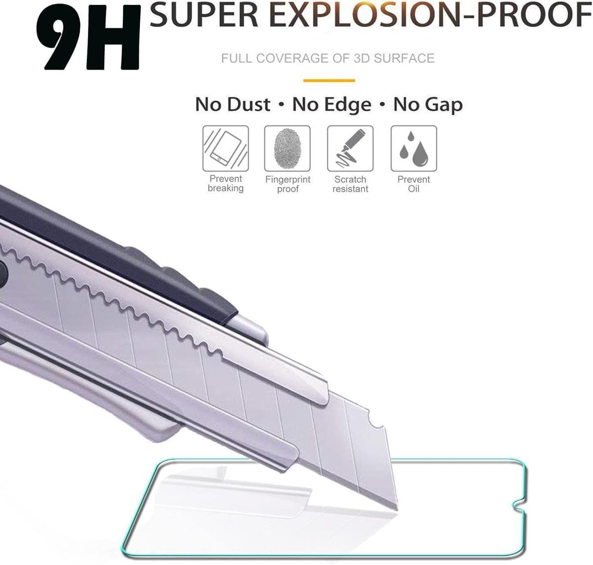 Pack of 3 Samsung Galaxy A33 Tempered Glass Screen Protectors – Ultra Durable, Anti-Scratch, HD Clarity & Easy Bubble-Free Install, photo 4 of 4