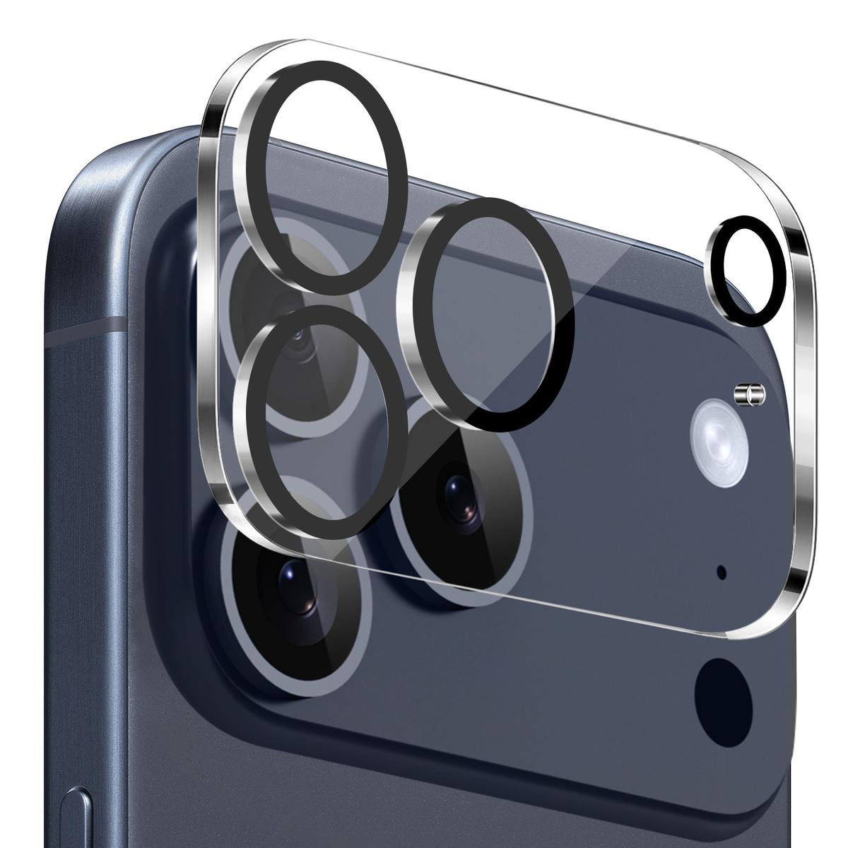 iPhone 17 Pro Max Camera Lens Black Edge Tempered(2.5D), photo 2 of 2