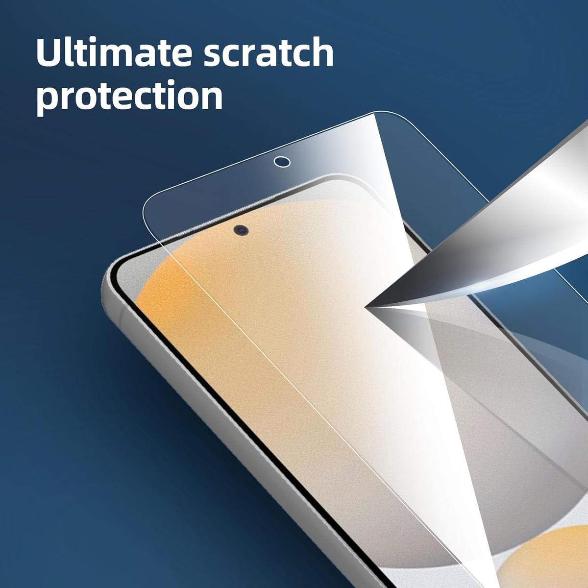 Tempered Glass Screen Protector for Samsung Galaxy S25 Ultra – Premium 9H Glass, Smudge Resistant & Ultra Clear, photo 4 of 4