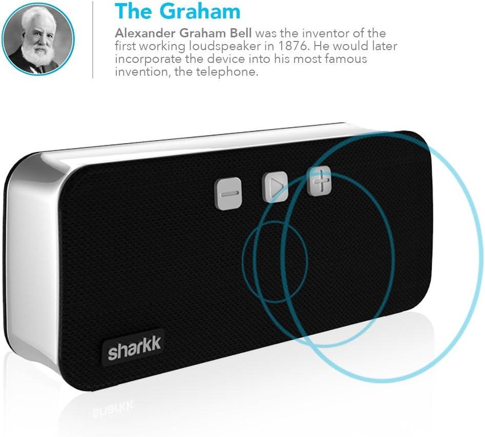 Sharkk Graham 20W Bluetooth Speaker with Bluetooth 4.2 Technology Portable Wireless Speaker with Built In Mic and 2500mAh Battery